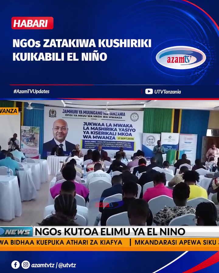 Zinduka Tanzania Organization Steps Up Community Preparedness and Sanitation Efforts Ahead of El Niño Heavy Rains